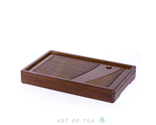 Чабань StoneLeaf #85, бамбук, тёмная, 35*22*5 см