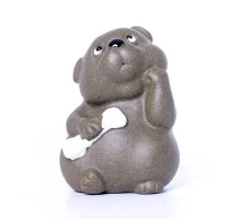 Фигурка Верный пёс, глина, 7 см