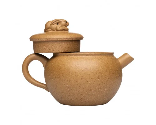 Чайник из исинской глины т1309, 170 мл