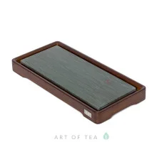 Чабань StoneLeaf #84, дерево, камень, 45*20 см